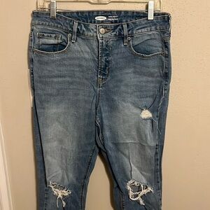 Old Navy Power Straight High Rise Jeans